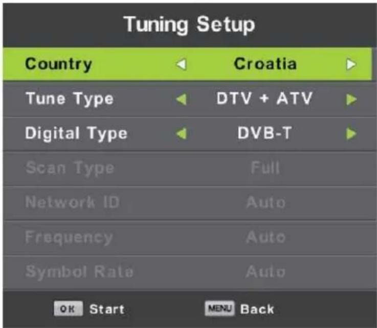 Vivax TV-32LE91T2W - Vendosje automatike - 1