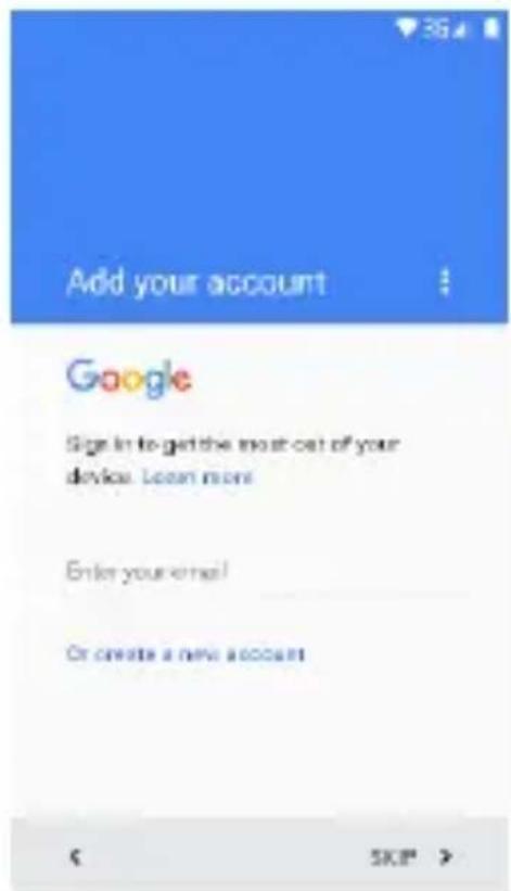 Add your account Google Sign In to get the most out of your device. Learn more Enter your email! Or create a new account