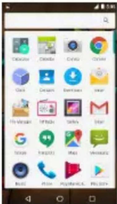 Screenshot of a mobile app home screen displaying a grid of app icons with Chinese labels.