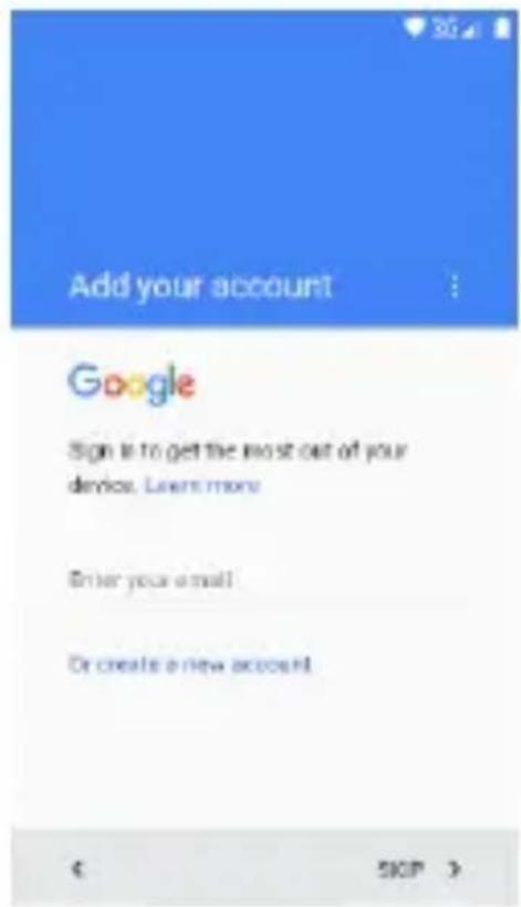 Add your account Google Sign it to get the most out of your device. Learn more Enter your email Or create a new account