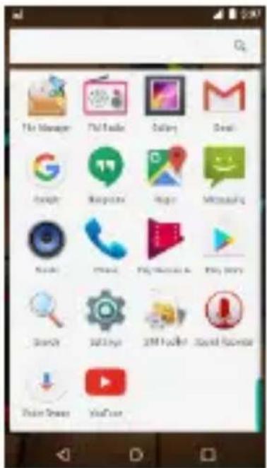 File Manager YouTube Gallery Search Google Messages Maps Microsoft Search Settings 2M Tracker Sound Camera Video Player View Our