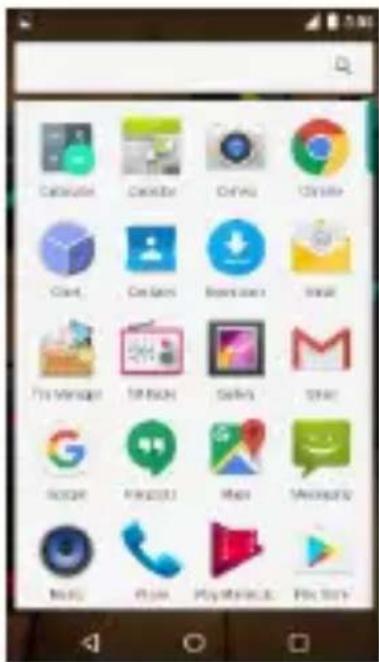 Calendar Camera Chat Chrome Cloud Camera Smartphone Email I'm Manager Till Back Search Google Microsoft Mail Playbox PlayMeAuto Play Store