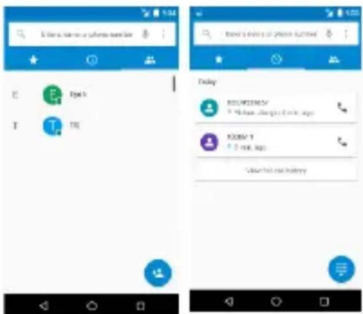 Vivax Point X551 - Kryerja e telefonatës - 1