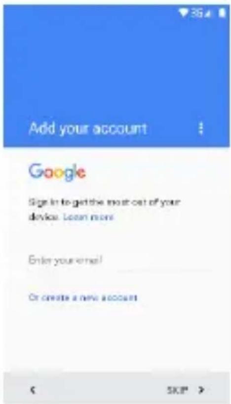 Add your account Google Sign in to get the most out of your device. Learn more Enter your email! Or create a new account
