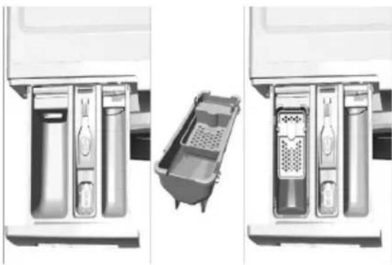 BEKO WRE 55P2 BSS - Дозировка моющих средств - 1