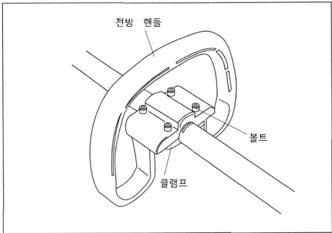 전방 핸들 볼트 클램프
