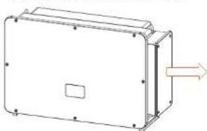 SolaX Power X3-FTH - d. Open the cover of the wiring box. - 1