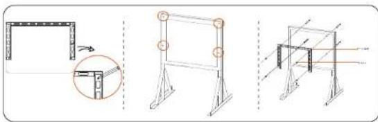 SolaX Power X3-FTH - Installation steps of mounting inverter on the stand - 2