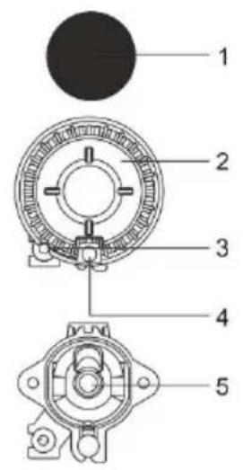 GORENJE GK5B42WD - Regulacijski elementi - 1