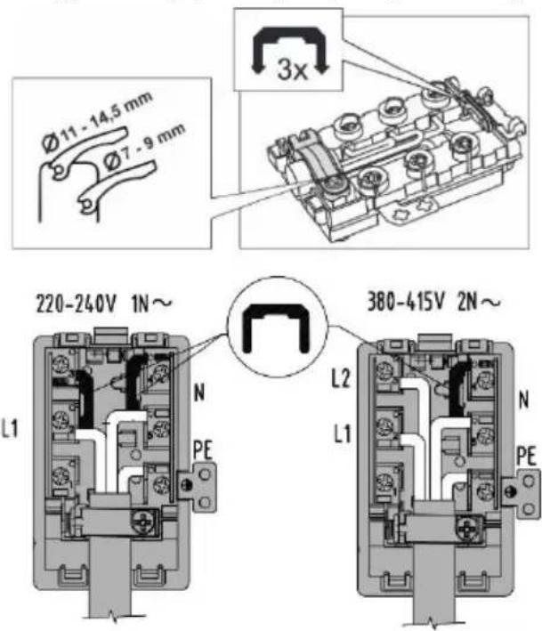 GORENJE GK5B42WD - PRIKLJUČENJE UREĐAJA NA ELEKTRIČNU MREŽU - 2