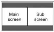 SHARP PN-U423 - ■Dual screen display - 2