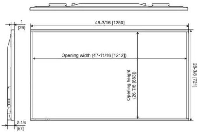 SHARP PN-U423 - ■Dimensional Drawings - 1