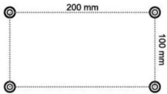 Opticum LE-24Z1S - Montaż uchwytu ściennego (brak w zestawie) - 3