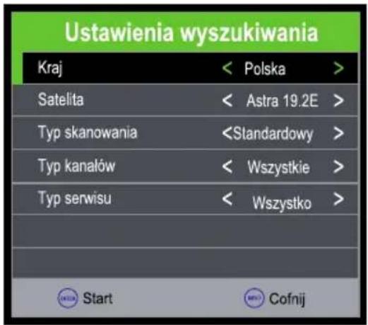 Opticum LE-24Z1S - Wyszukiwanie kanałów satelitarnych (DVB-S2) - Automatyczne - 2