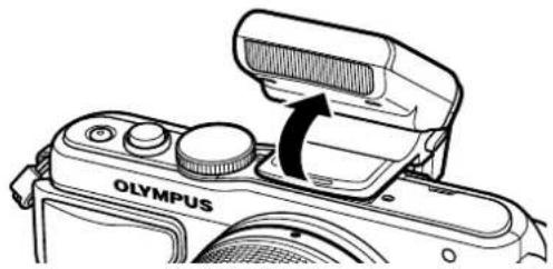 OLYMPUS E-PL5 - Using a flash (flash photography) - 1