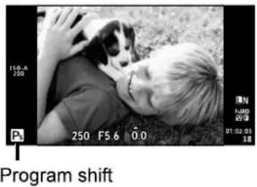 150.4 250 P3 250 F5.6 0.0 Program shift N F:80 250 01:02:03 35