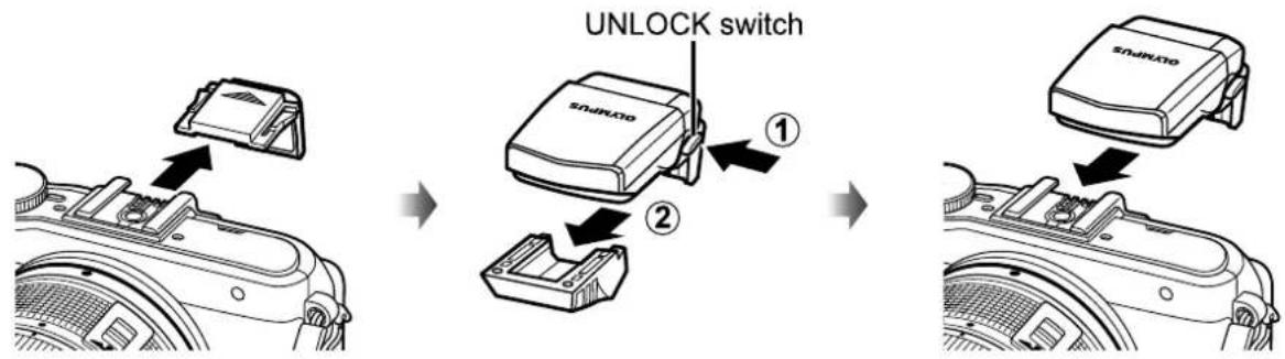 UNLOCK switch SnUKXTO ① ②