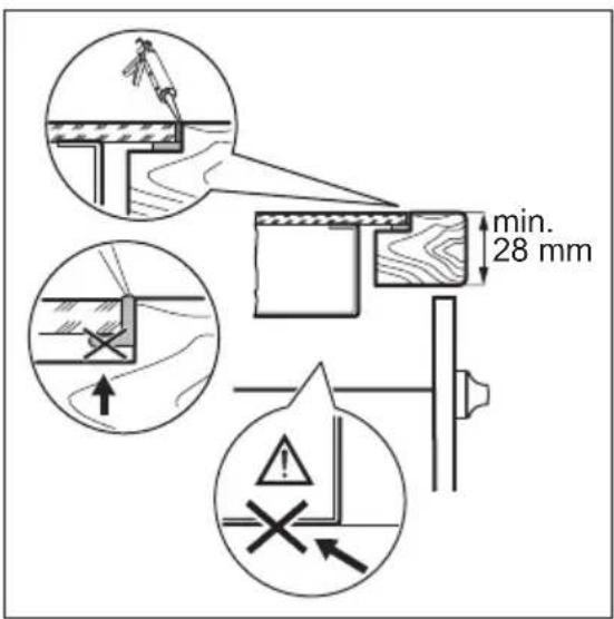 min. 28 mm