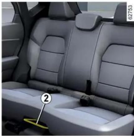RENAULT Captur (2025) - Posunutie sedadla dopredu alebo dozadu - 1