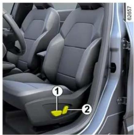RENAULT Captur (2025) - Predné sedadlá - 1