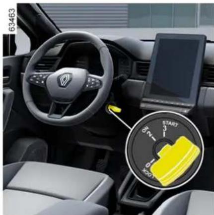 RENAULT Captur (2025) - Poloha „Chod" ON 2 - 1