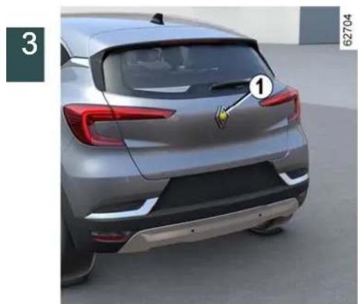 RENAULT Captur (2025) - Cúvacia kamera - 1