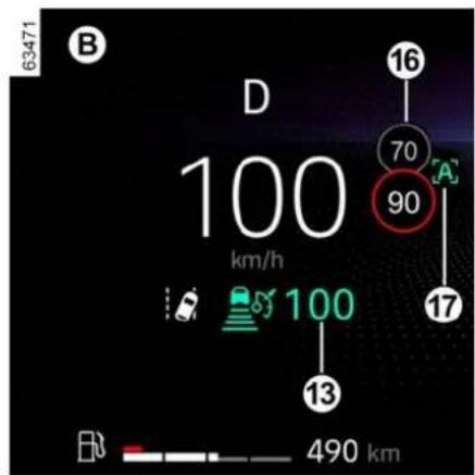 63471 B D 100 km/h 13 16 70 90 [A] 17 490 km