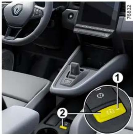 RENAULT Captur (2025) - Riziko pohybu vozidla. - 1