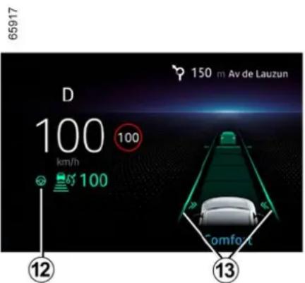 65917 D 100 100 km/h 100 12 13 150 m Av de Lauzun Comfort
