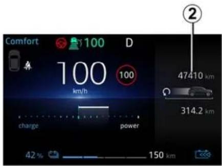 Comfort 100 D 100 km/h charge power 42% 150 km 47410 km 314.2 km