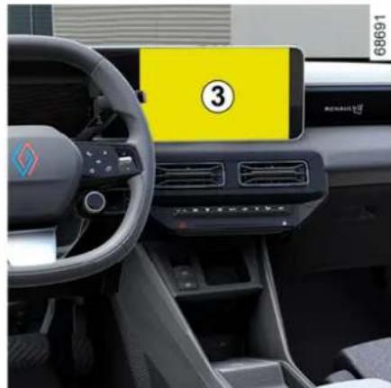 RENAULT 4 E-Tech electric (2025) - Aktivácia/deaktivácia pomocou multimediálnej obrazovky 3 - 1
