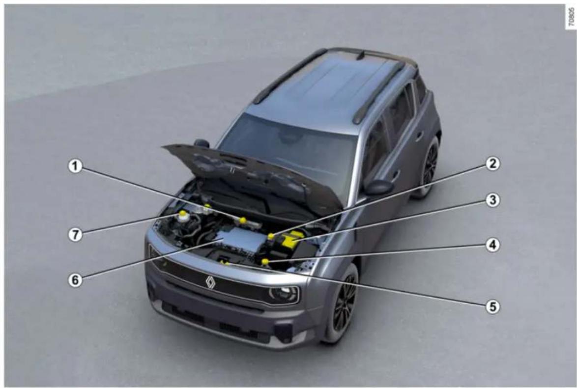 RENAULT 4 E-Tech electric (2025) - PRIESTOR MOTORA (BEŽNÁ ÚDRŽBA) - 2