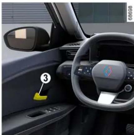 RENAULT 4 E-Tech electric (2025) - OTVÁRANIE A ZATVÁRANIE DVERÍ - 4