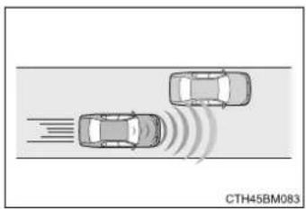 TOYOTA Auris Touring Sports (2017) - Podmienky, pri których môže dôjst' k činnosti systému, aj ked' nehrozí nebezpečenstvo kolízie - 4