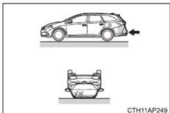 TOYOTA Auris Touring Sports (2017) - ■ Typy kolízií, pri ktorých sa nemusia SRS airbagy nafúknut' (bočné a hla-vové SRS airbagy) - 3