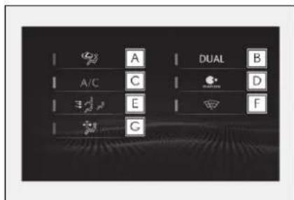 A A/C C E G DUAL B D F