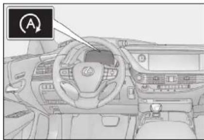 LEXUS LS 350 (2017) - Činnosť systému Stop & Start - 2