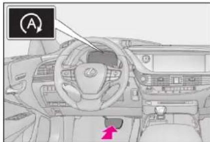 LEXUS LS 350 (2017) - Činnosť systému Stop & Start - 3