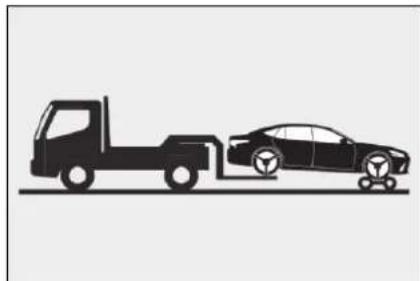LEXUS LS 350 (2017) - Situácie, kedy je nutné pred tahaním kontaktovať predajcu - 1