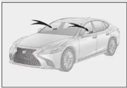 LEXUS LS 350 (2017) - ■ Zaistenie správnej funkcie systému - 1