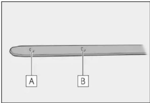 A B