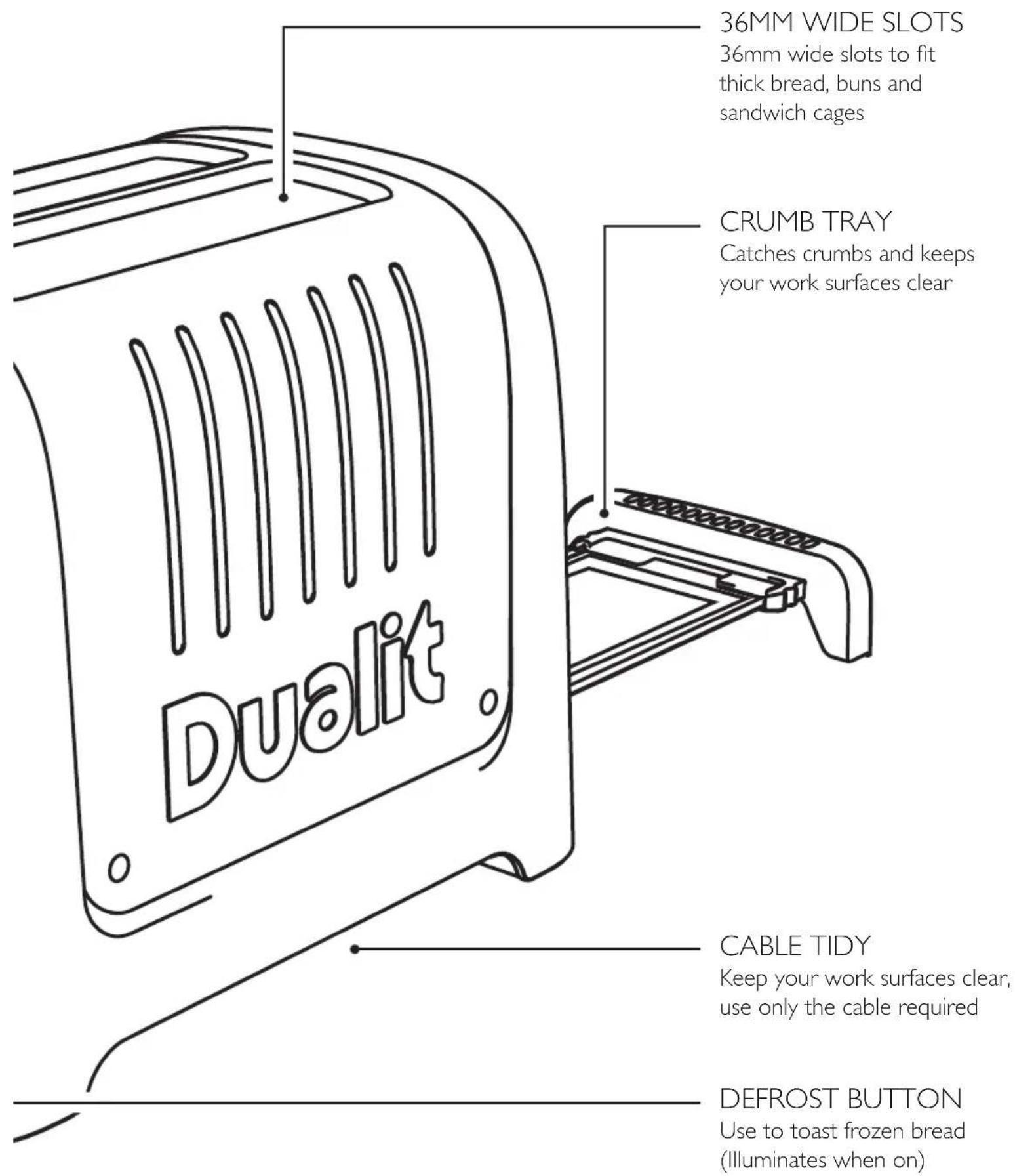 DUALIT 46211 - KNOW YOUR TOASTER - 2