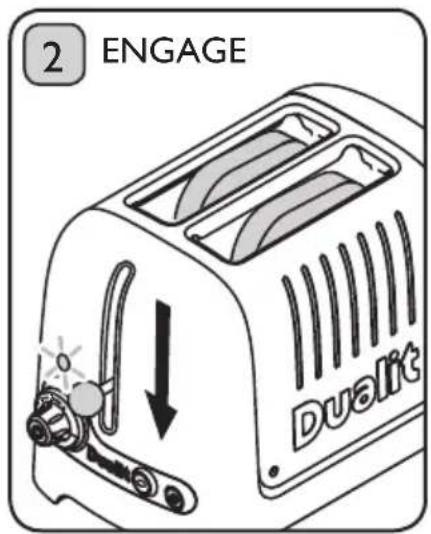 DUALIT 46211 - To cancel toasting see page 13. - 2