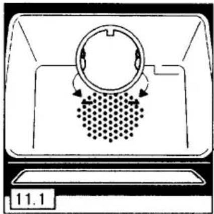 AEG Competence 321 V W - Fat filter - 2