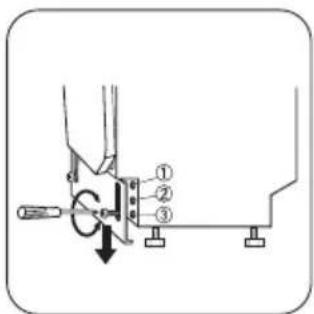 ROSENLEW RW4660 - Laitteen korkeuden säätäminen - 2
