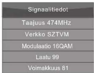 Logik L24HE13N - Signaalitiedot (DTV-tila) (DVB-C) - 5