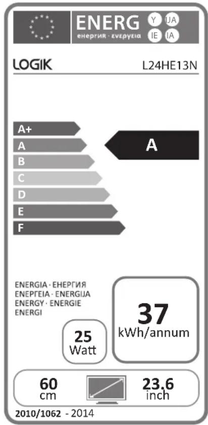Logik L24HE13N - Tietokonetila - 2