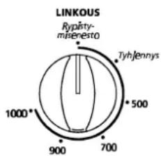ROSENLEW RTT2055 - Valitse linkousnopeus - 1