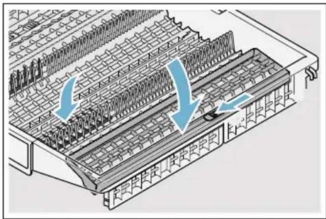 BOSCH SMU87TS02S - Ruokailuvälinetaso \* - 2