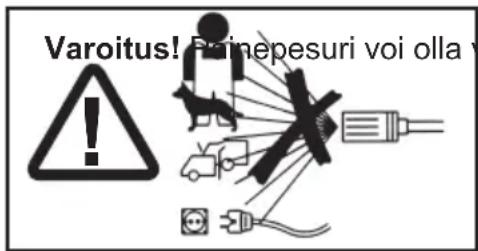 Varoitus! Parinepesuri voi olla v